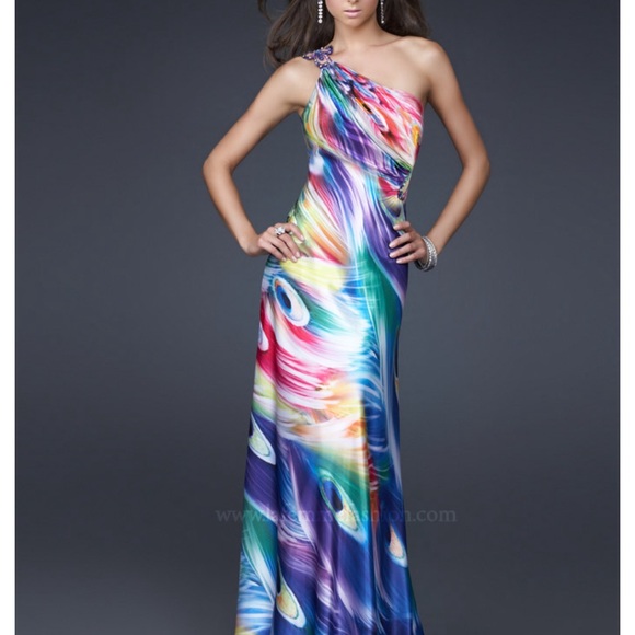 LAFEMME PROM, HOLIDAY, HOMECOMING, COCKTAIL Sz 6 used - Picture 1 of 10